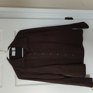 Sonoma brown super soft blouse shirt